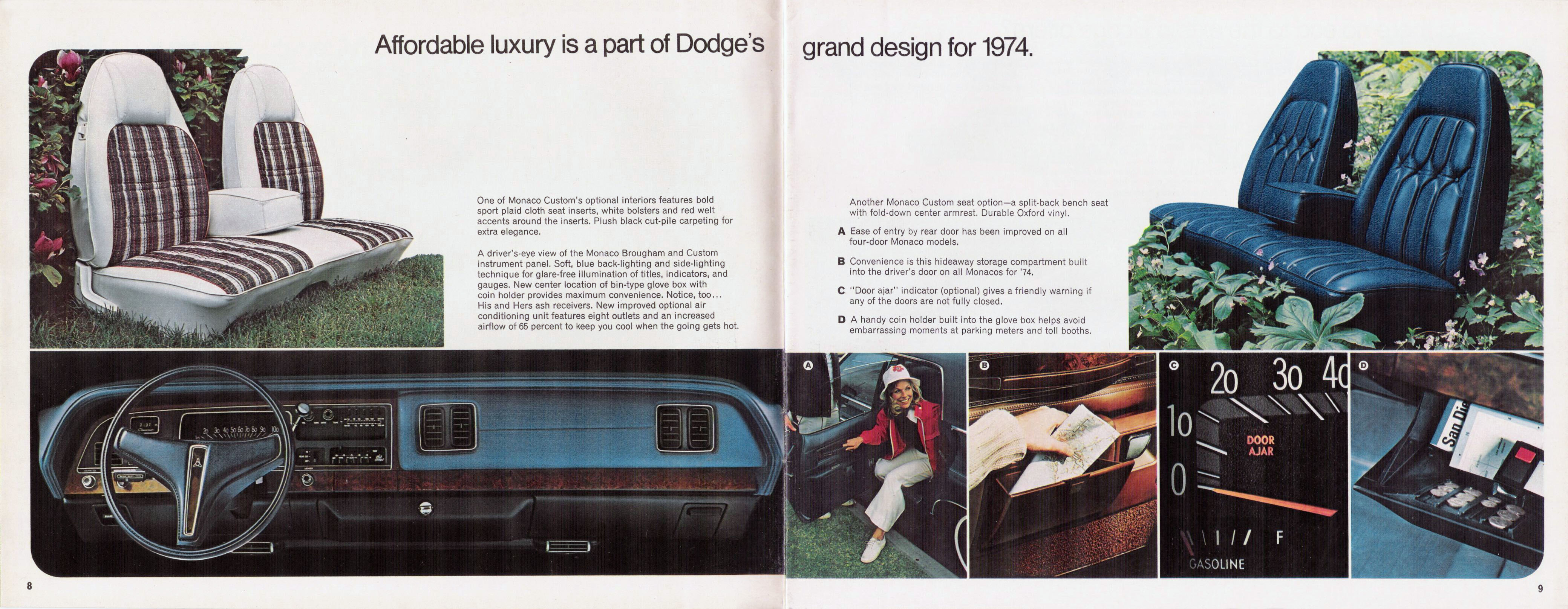 1974 Dodge Full-Line Brochure Page 15